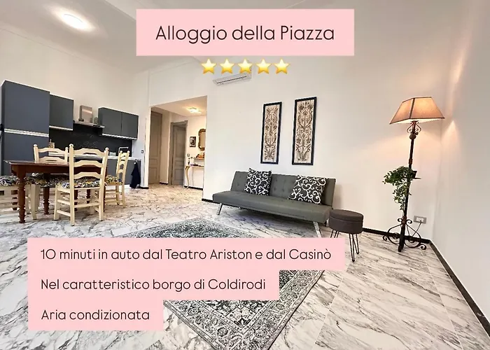 Lejlighed Mare E Relax - Affittasi Della Piazza Con Aria Condizionata, Balcone E Ampia Disponibilita Di Parcheggi Liberi Sanremo